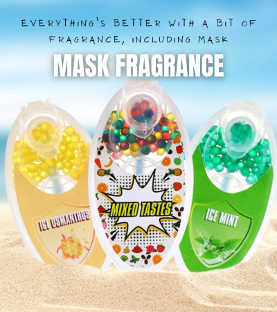 Mask Fragrance Mask Partner Bead Blasting Pure and Fresh Air within Face Mask Perfume