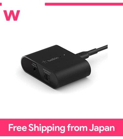 Belkin SOUNDFORM CONNECT AirPlay2 Compatible Audio Adapter iPhone/Mac AUZ002dqBK