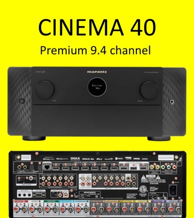 MARANTZ CINEMA 40 Premium 9.4 channel 125-watts-per-channel