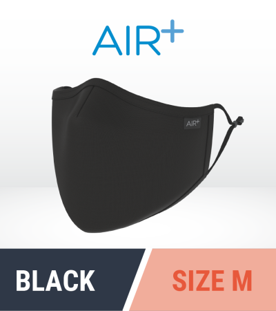 AIR⁺ Voyager | Reusable Mask | M & L Sizes | 1PC | Washable | Anti-Microbial | Water-Repellent | Adjustable Ear Loops